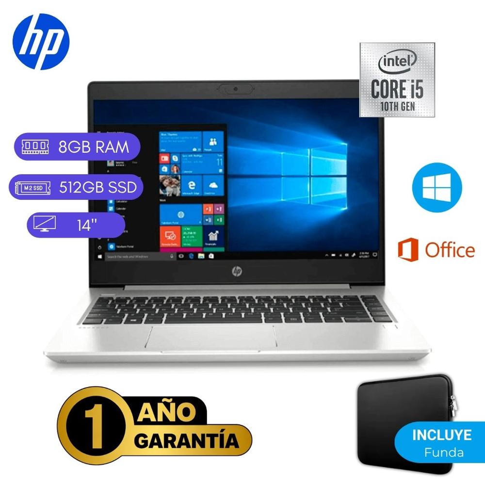 Reacondicionado Laptop  HP ProBook 440 G7 Core i5 10ma 8GB RAM 512GB SSD 14""