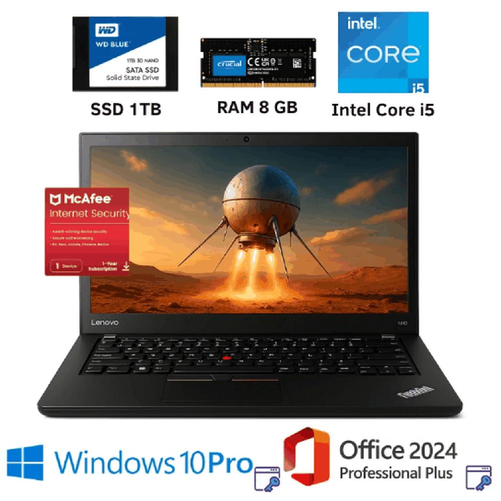 Laptop Thinkpad L440 Core I5 8GB Ram 1TB SSD Office 2024 PP Windows 10 Pro McAfee
