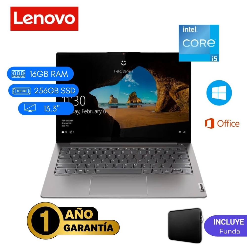 Reacondicionado Laptop  Lenovo ThinkBook 13 G2 Core i5 11va 16GB RAM 256GB SSD 13.3""