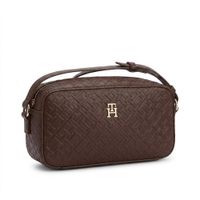 CARTERA CROSSBODY TOMMY HILFIGER MARRÓN MONOGRAFIADO