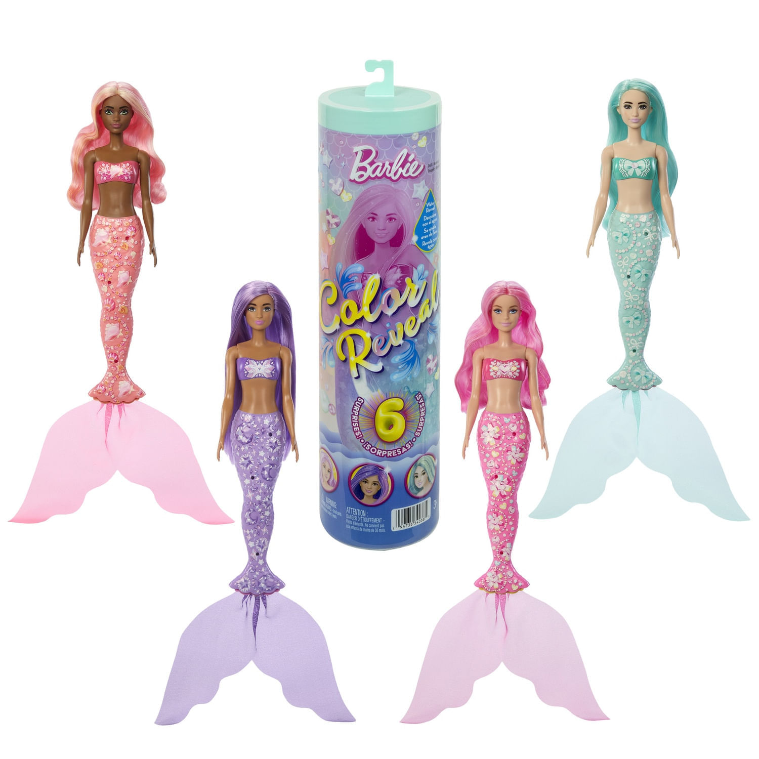 Muñeca Barbie Color Reveal Sorpresa