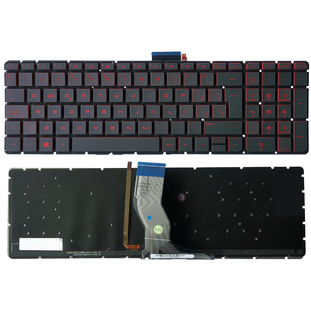 Teclado ORIGINAL HP Omen 17-G 17-U 17T-U 17-W 17T-W Envy 17-N Español