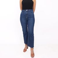 Jean Mujer Kayra Poblet Flare Tiro Alto