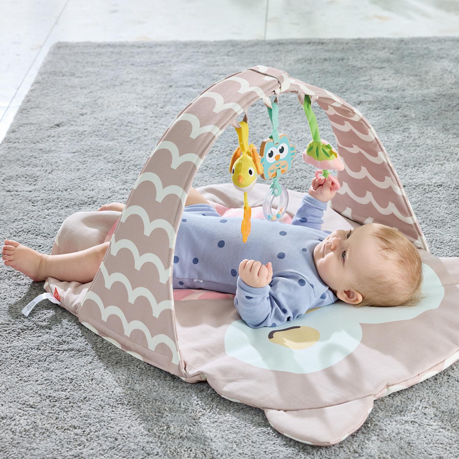 Gimnasio Suave Para Bebés Portátil Modelo Búho
