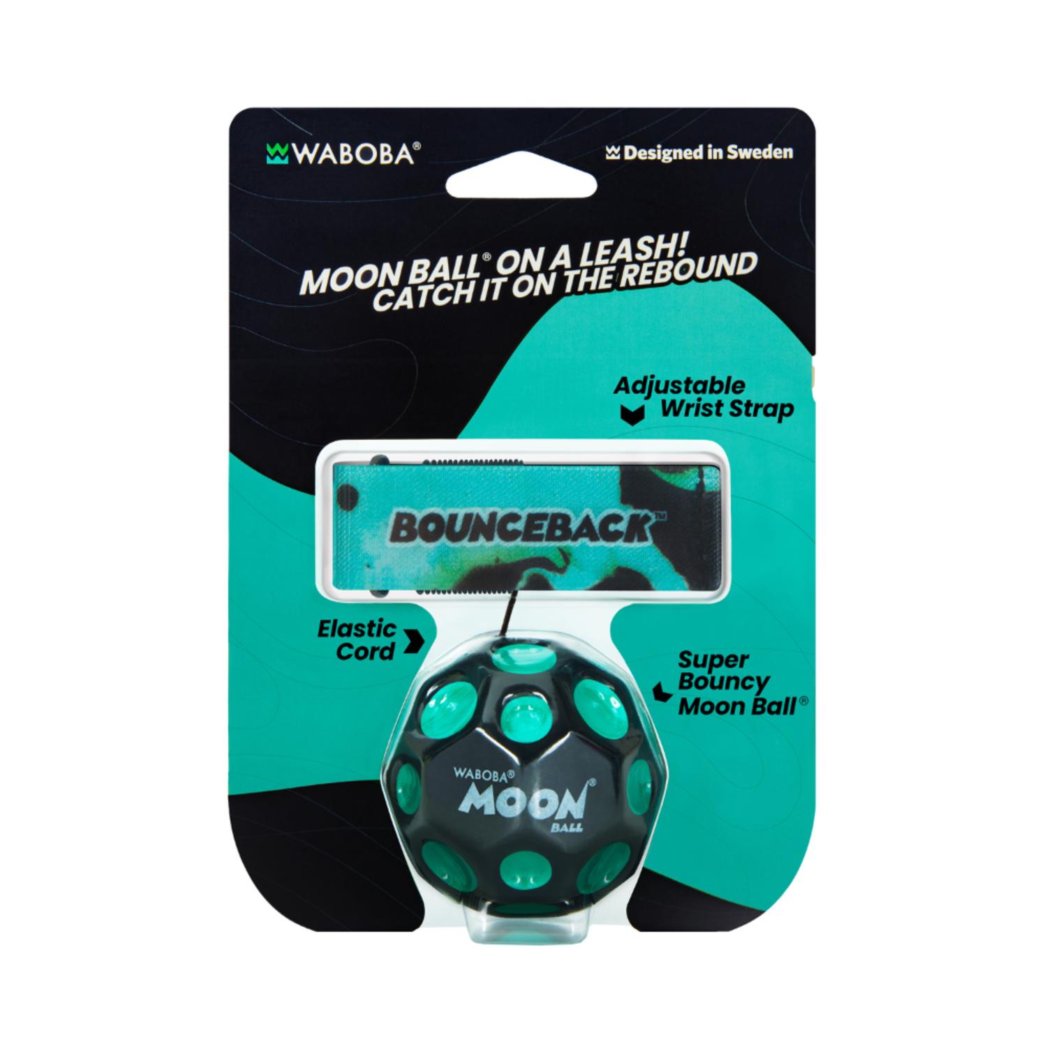 Pelota Moonball Rebote Waboba Con Liga Y Muñequera
