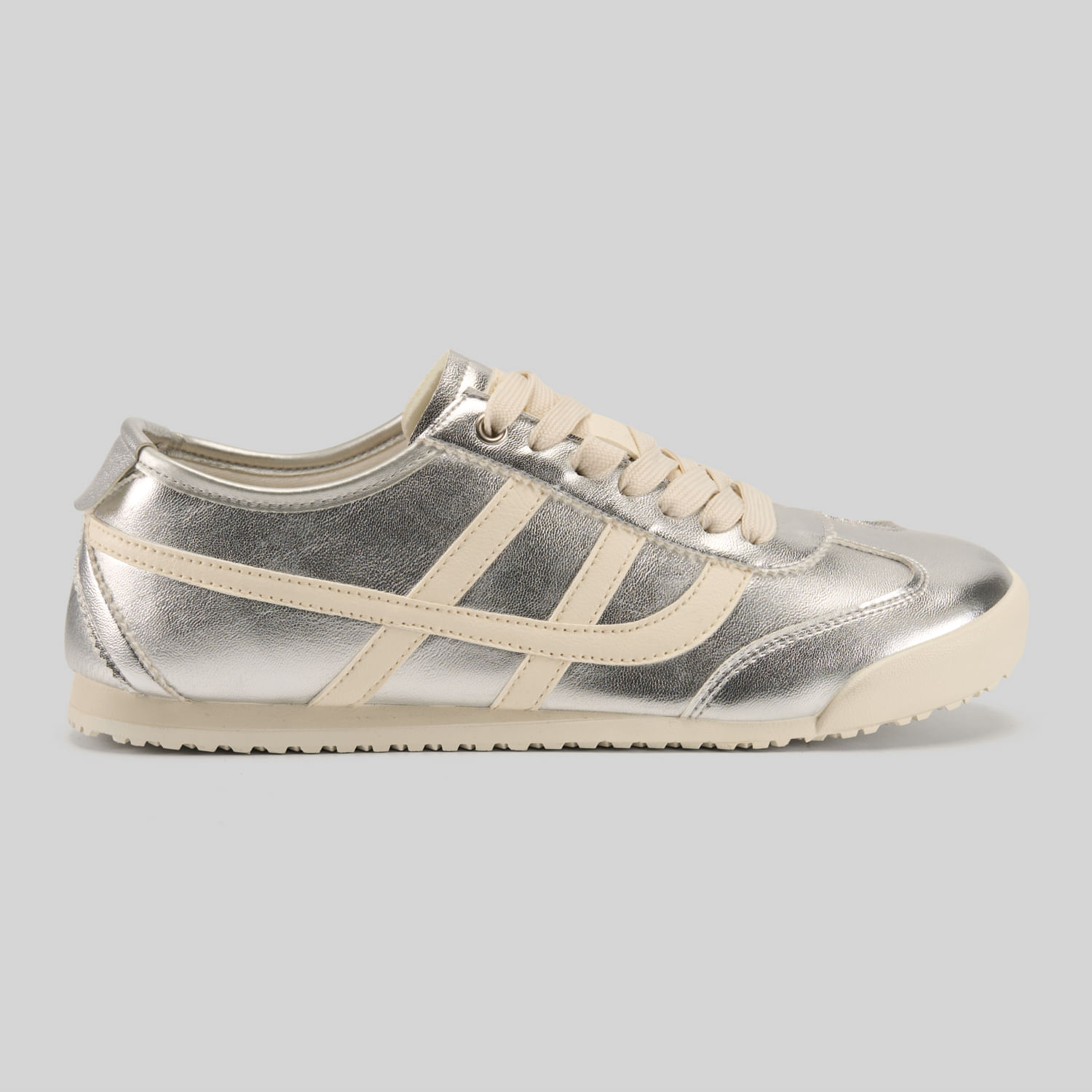 Zapatillas Urbanas Mujer Malabar Tiggy Plata 36