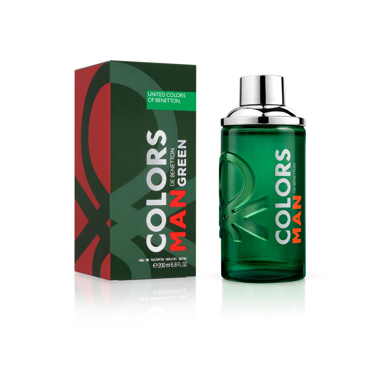 Perfume Colors Man Green Benetton Hombre Edt 200Ml