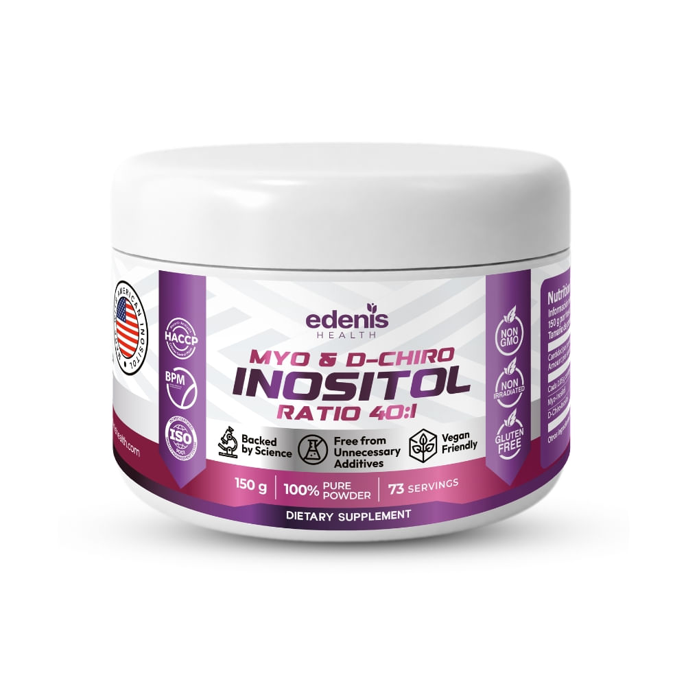 Myo y D-Chiro Inositol Edenis Health 150 G