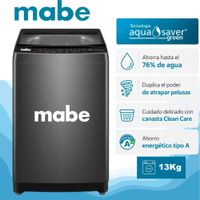 Lavadora Automática Mabe 13 Kg  Diamond  Gray - LMAP3120WDGBB0