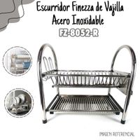Escurridor de Vajilla Acero Inoxidable FINEZZA FZ-8052-R