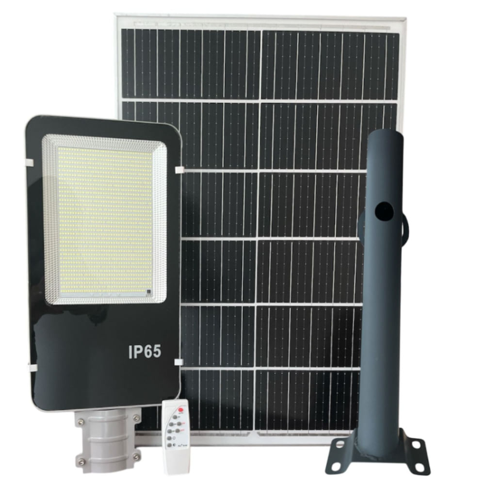 Lámpara Pastoral Reflector LED Solar Luz Blanca 400W Panel Solar