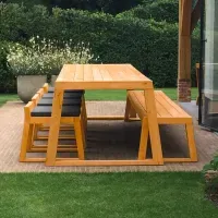 Comedor de Madera Pereira para 8 personas Movenda
