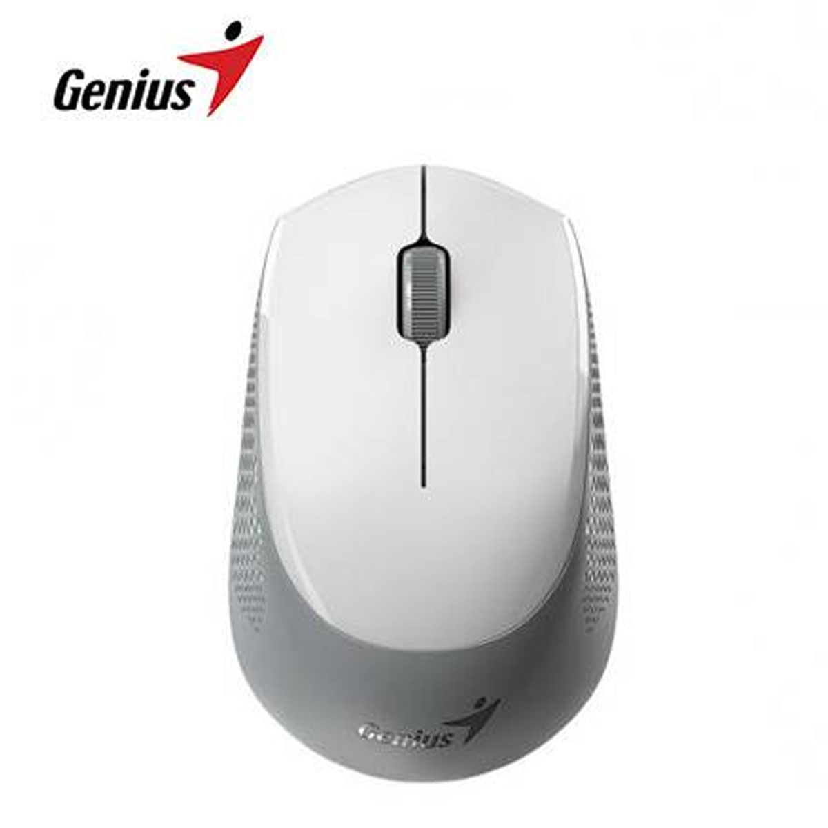 Mouse Genius Nx-8000s Bluetooth Silent Blanco  Gris