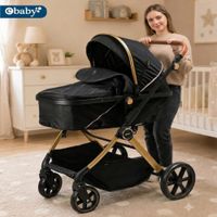 Coche Cuna Moises Para bebe con llantas de Caucho Ebaby