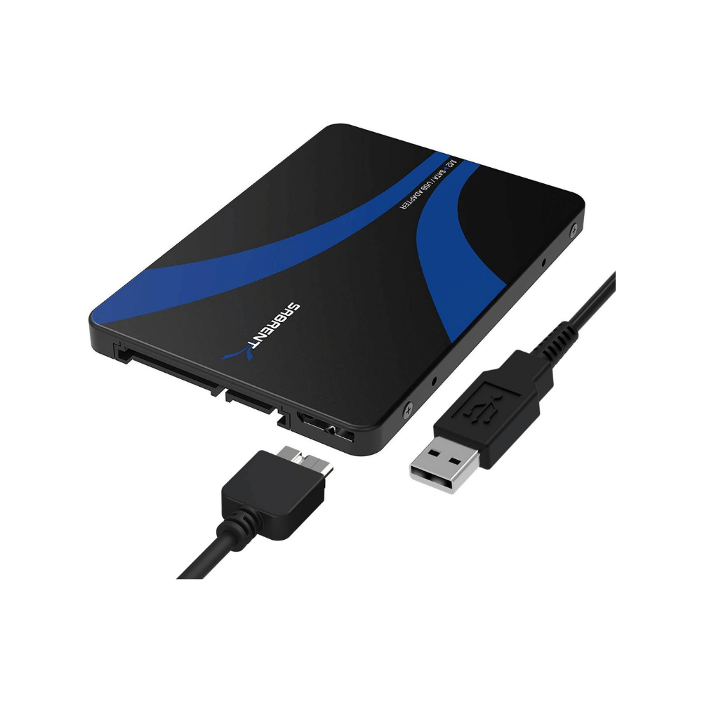 Case Adaptador SABRENT M.2 SSD a USB 3.0  SATA III 2.5 de 6 Gbps