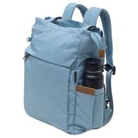 Bolso Mochila Viajera Modelo Renata - Verde Pastel