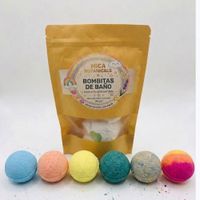 BOMBAS DE BAÑO - PRODUCTO NATURAL By MICA BOTANICALS x  6 unid.