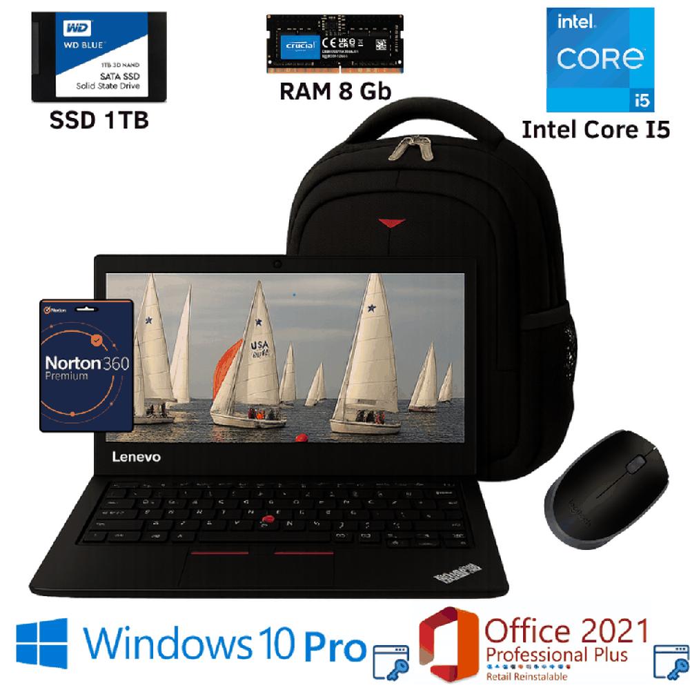 Laptop Thinkpad L440 CoreI5 8GB Ram 1TB SSD Office2021PP Windows10Pro Norton Mochila Mouse