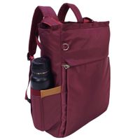 Bolso Mochila Viajera Modelo Renata - Guinda