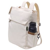 Bolso Mochila Viajera Modelo Renata - Crema