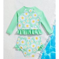 Ropa de Baño de niña Flores Margaritas
