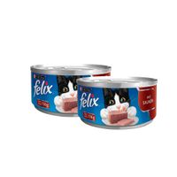 Pack FELIX Paté de Salmón Lata 156g x 2un