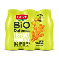 Yogurt Bio Defensa LAIVE Kion Curcu Botella 100ml Paquete 6un
