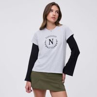 Polo Mujer Bas Reg Print Hypnotic