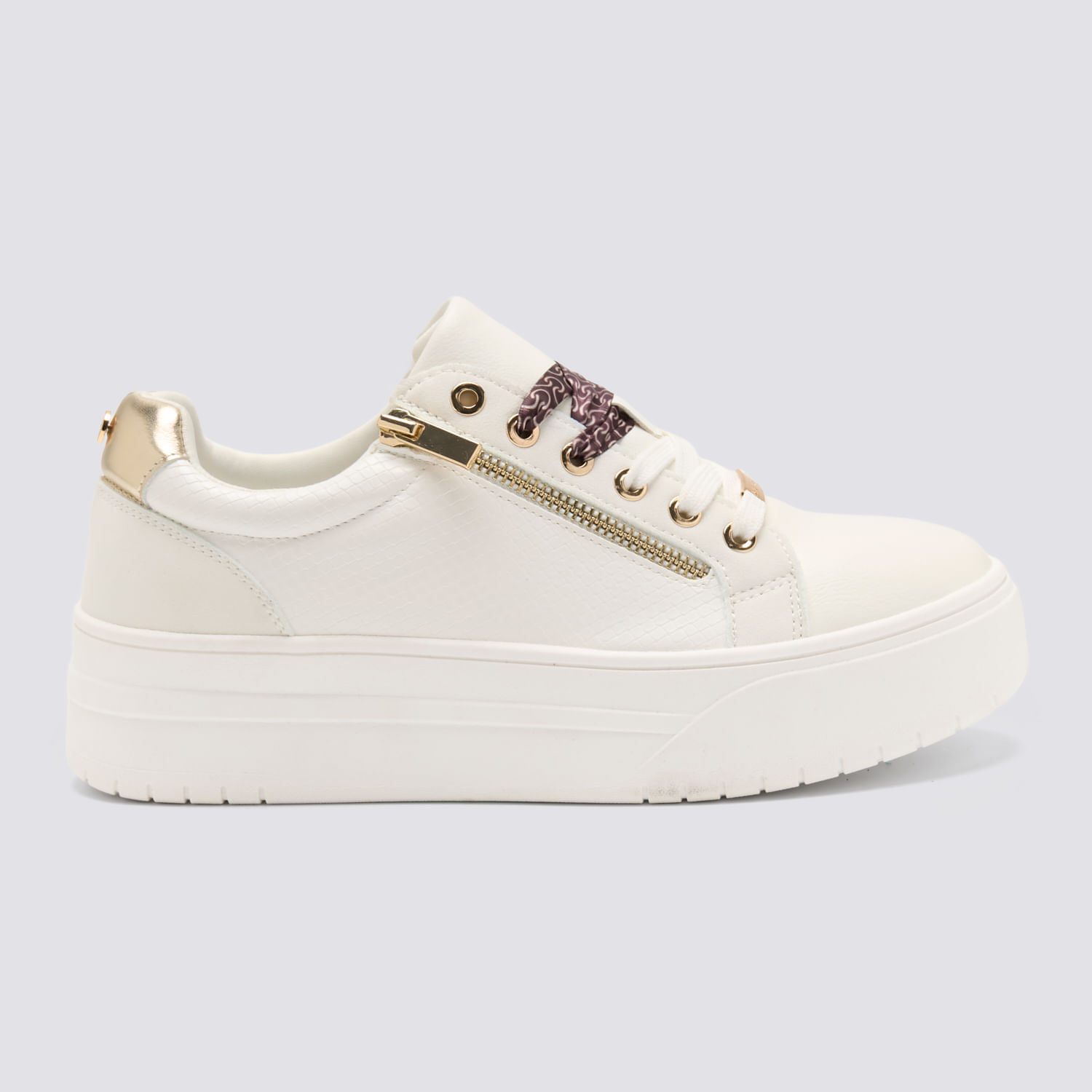 Zapatillas Urbanas Mujer Blanco Scarf Malabar 35