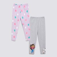 Legging Niña Algodón Pack X2 Gabbys Dollhouse