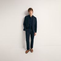 Blazer Hombre Sfera Lino Marino