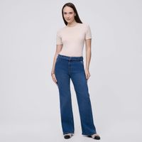 Jean Mujer Hebilla Madison Palazzo