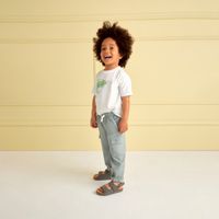 Pantalon Bebe Niño Sfera Algodon Cargo Estruc Kaki