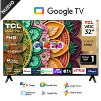 Televisor TCL QLED 32 FHD Google Tv 32S5K