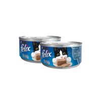 Pack FELIX Paté de Pescado y Atún Lata 156g x 2un