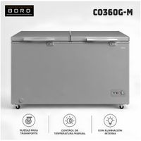 Congelador Bord 362LT CO360G-M Gris
