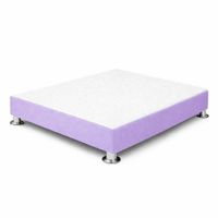 Base de Cama Confort Cromo Lila 2 Plazas