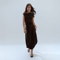 Falda Midi Mujer Lc Gold Malabar
