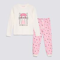 Pijama 2 Piezas Manga Larga Niña Algodón Circus
