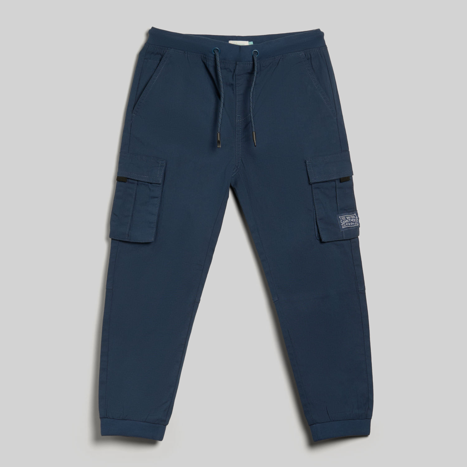 Pantalon Jogger Para Niño Circus Cargo Azul Talla 8