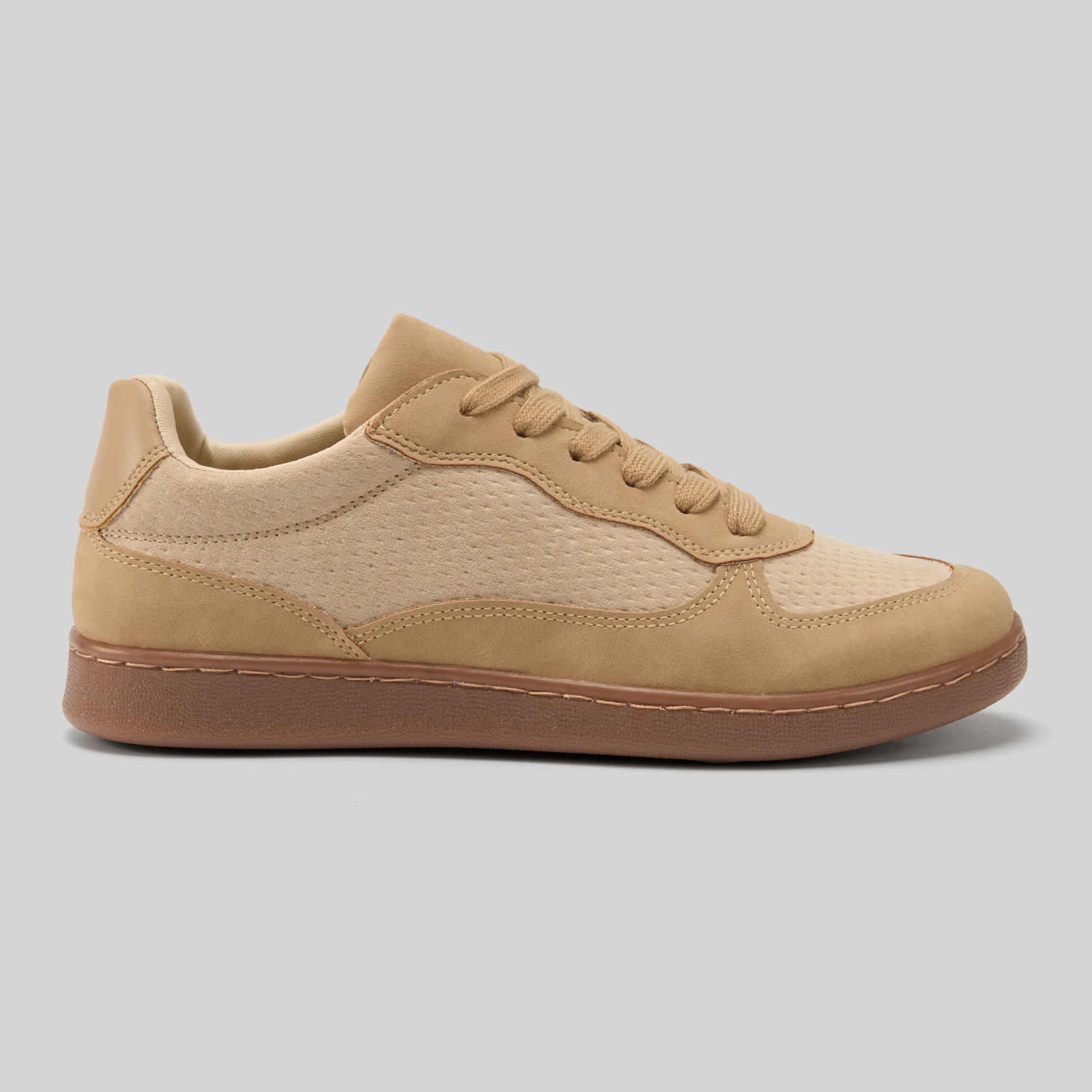 Zapatillas Urbanas Mujer Malabar Malla Camel 36