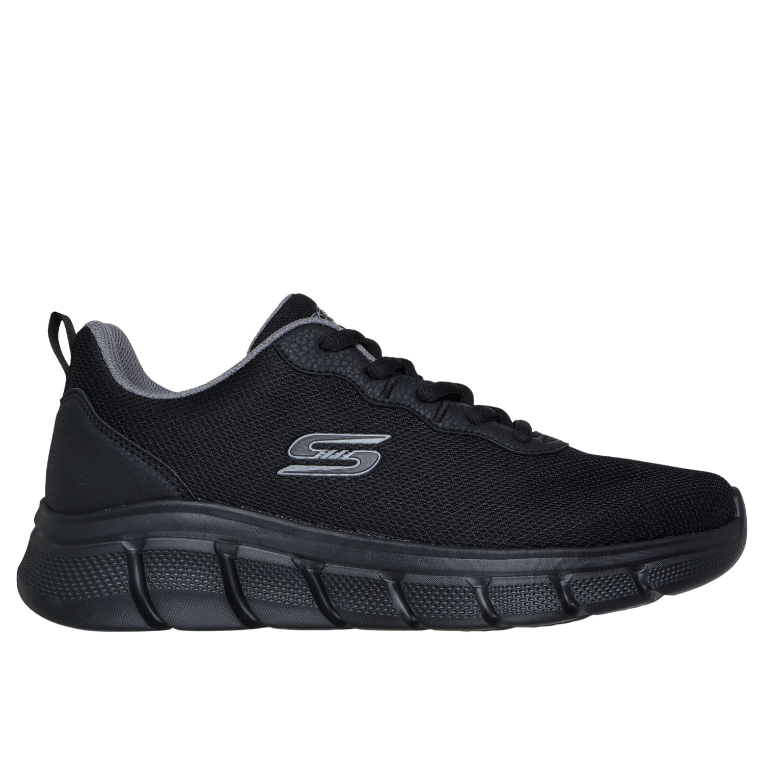 Zapatillas Urbanas Skechers Hombre Bobs B Flex 118109 Negro 8.5 US