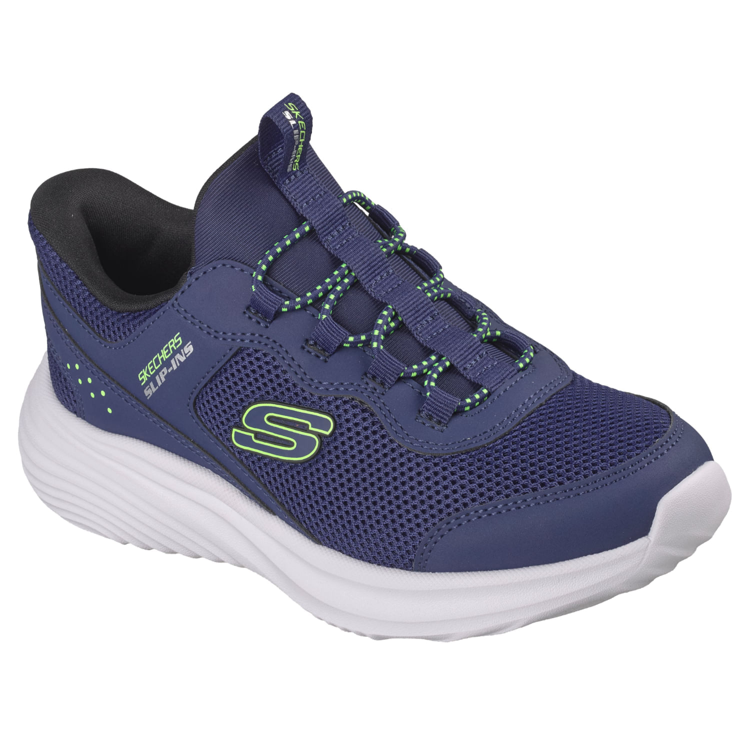 Zapatillas Urbanas Skechers Niño 404208L-Nvy Azul 10.5K