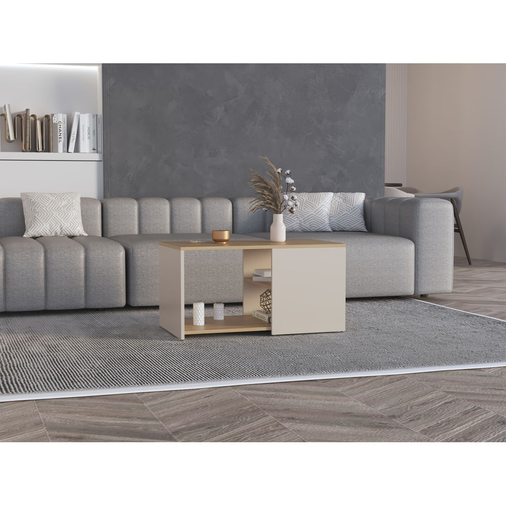 Mesa Centro Adel Capri Y Fresno 42,1X80X45