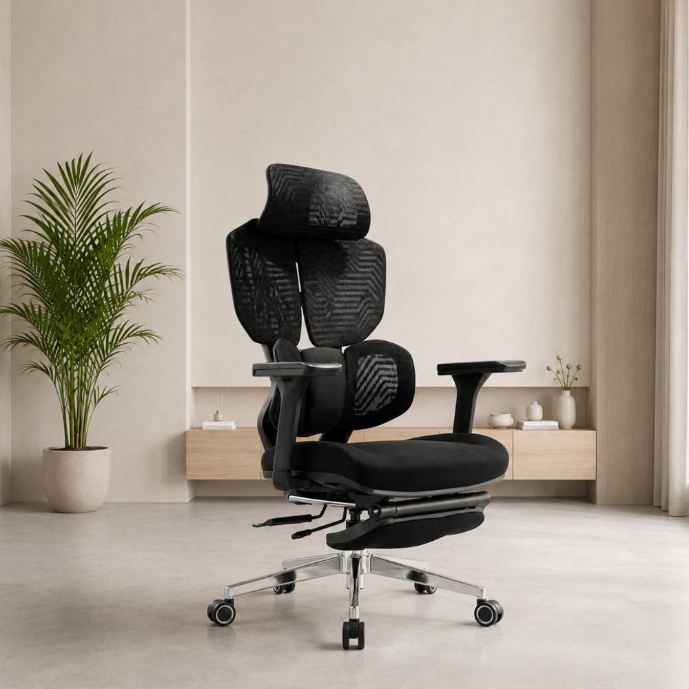 Silla Ergonomica SMA Gaming Haven Elite Soporte Lumbar Ventilado Lujoso