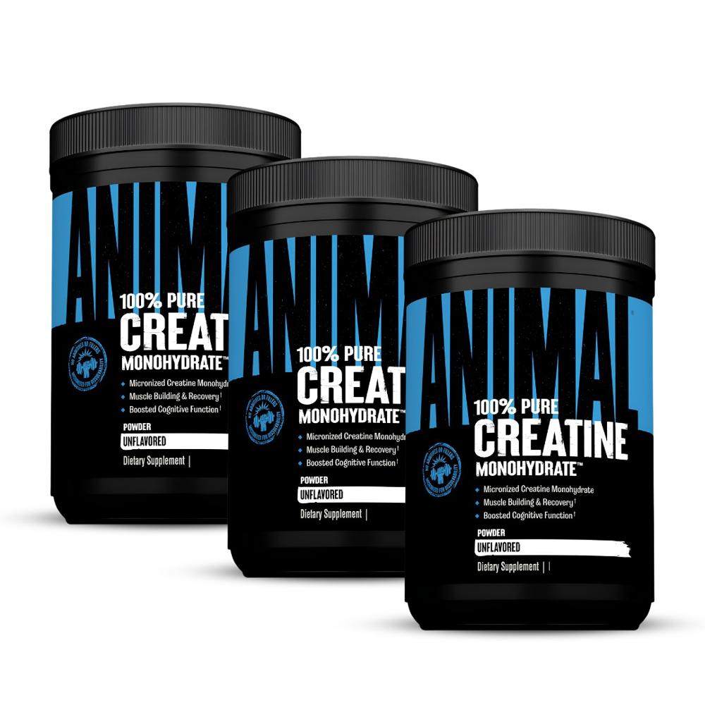 PACK X 03 - Creatina ANIMAL 300 G - Universal Nutrition