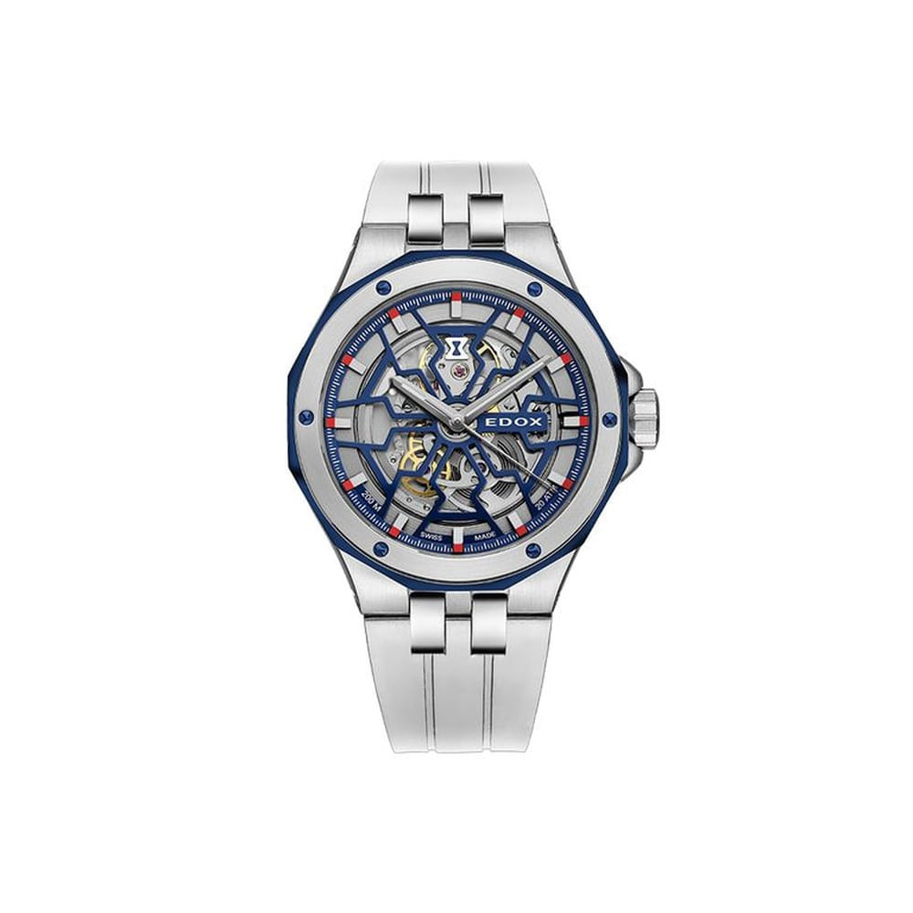 Reloj Hombre Edox 85303 357BUCAB BUIRB REL0020757 Blanco