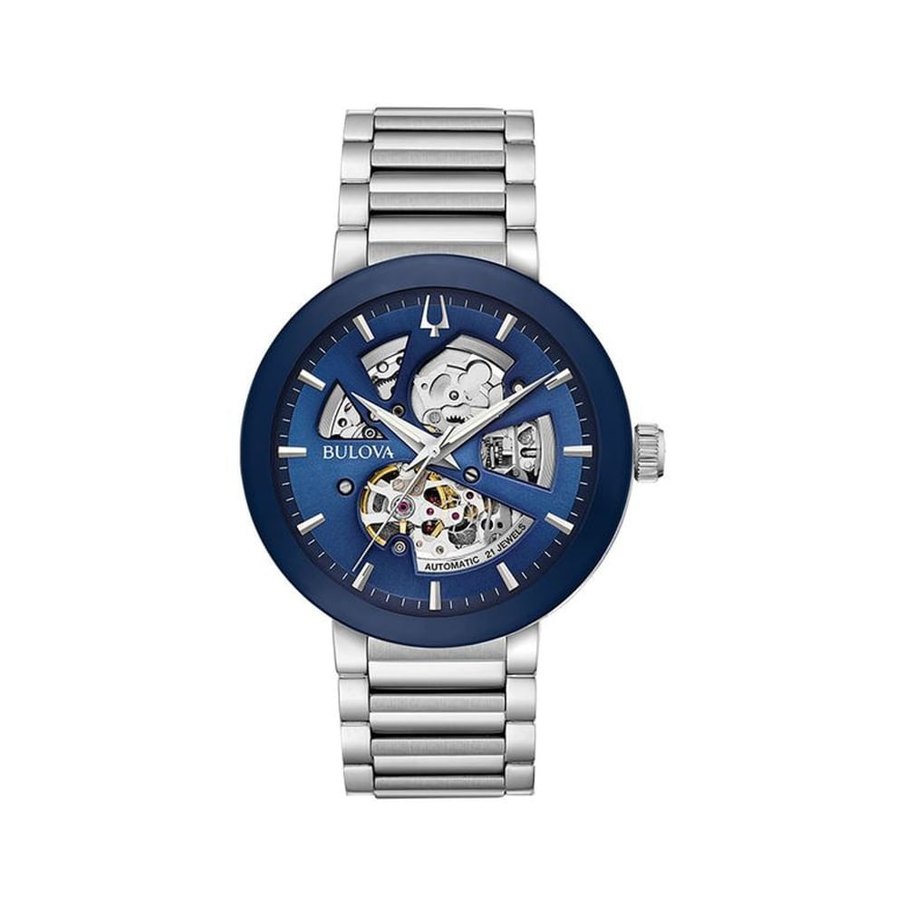 Reloj Hombre Bulova 96A204 REL0017202 Plateado