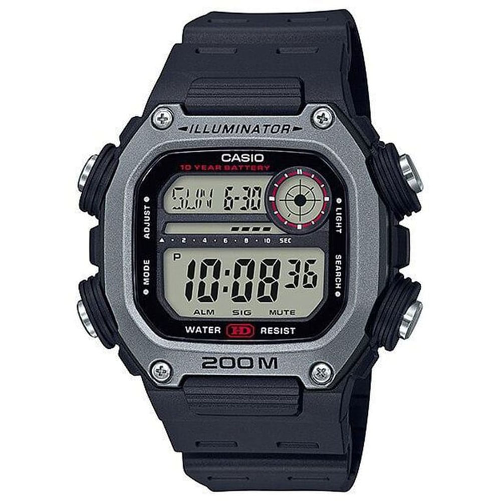 Reloj Hombre Casio DW-291H-1AV REL0021180 Negro