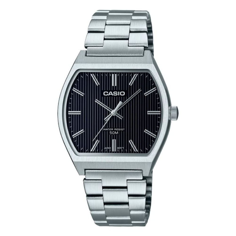 Reloj Casio Para Hombre MTP-B140D-1A REL0024452 Plateado